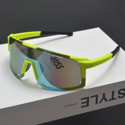 Oversized Shield Sports Sunglasses