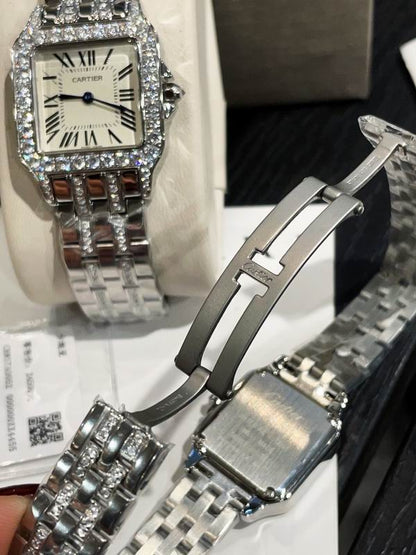Luxury Square Diamond Watch