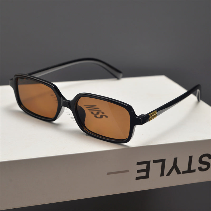 Rectangular Acetate Sunglasses